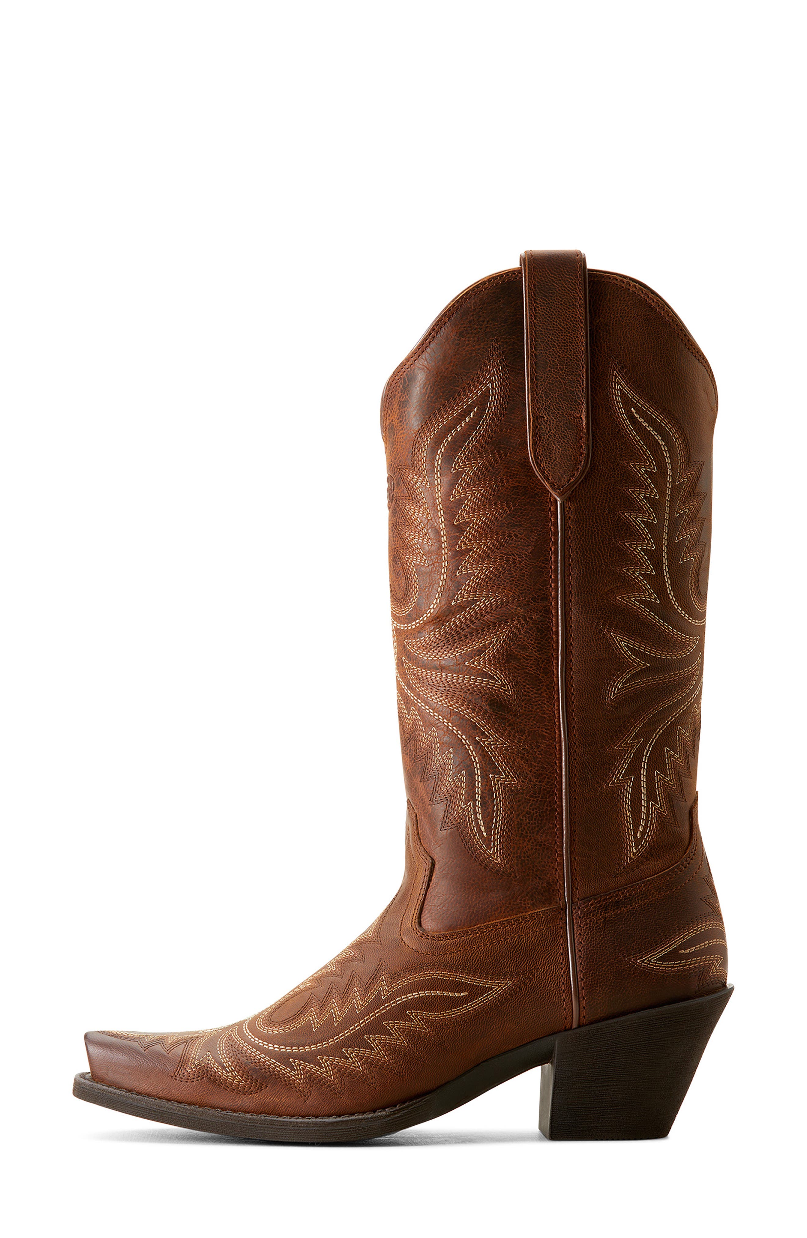 Ariat Round Up Collins Western Boot, Alternate, color, Rafter Tan