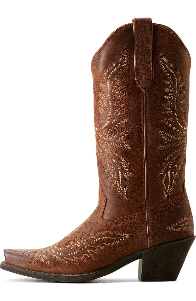 Ariat Round Up Collins Western Boot, Alternate, color, Rafter Tan