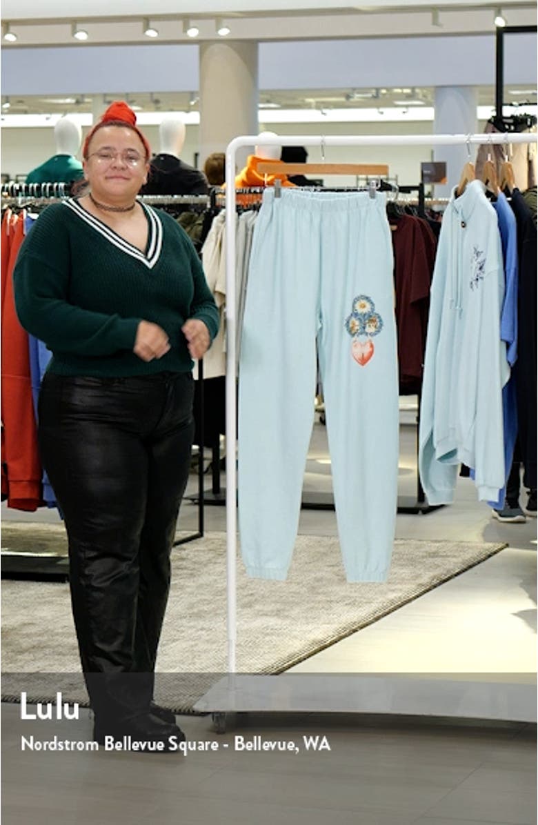 Locked In Cotton Interlock Graphic Joggers, sales video thumbnail