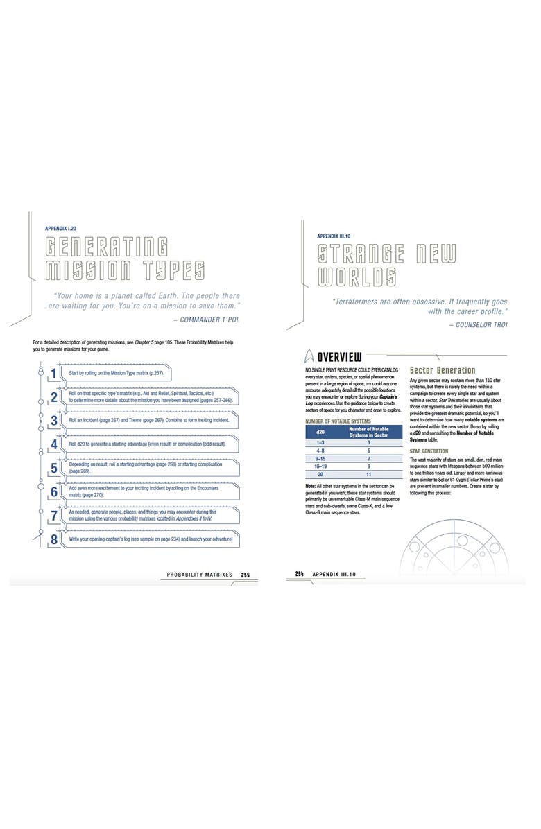 Modiphius Captain'S Log Solo Rpg Tng Delta Edition Hardcover Book, Alternate, color, Multicolored