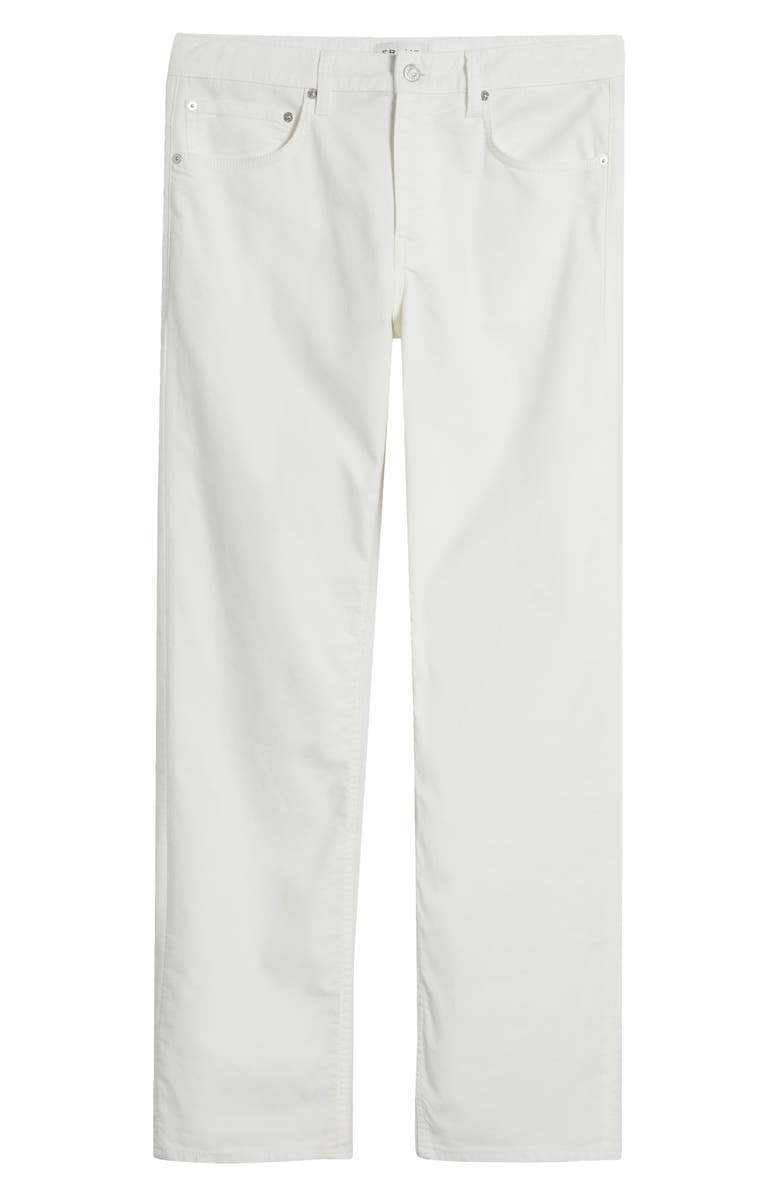 FRAME The Straight Leg Jeans, Alternate, color, Off White