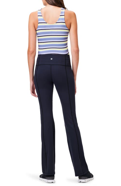Nz Active By Nic+zoe Flex Fit Flare Pants In Black