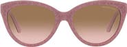 Michael Kors Makena 55mm Gradient Cat Eye Sunglasses