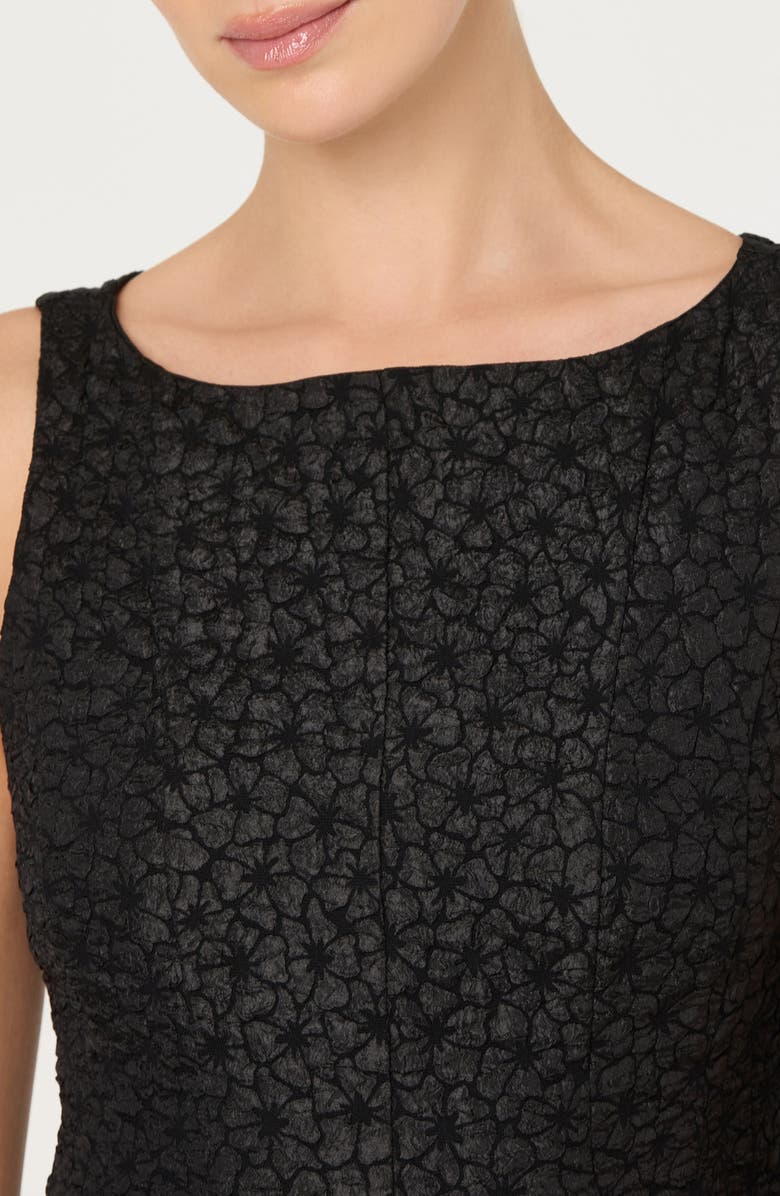 ASTR the Label Alea Sleeveless Peplum Top, Alternate, color, Black