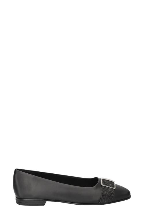 Easy Street Keely Flat In Black
