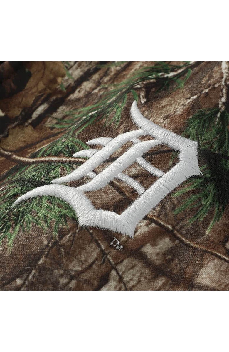 DUNBROOKE Men's Dunbrooke  Camo Detroit Tigers Trophy Realtree Full-Zip Hoodie, Alternate, color, Camo