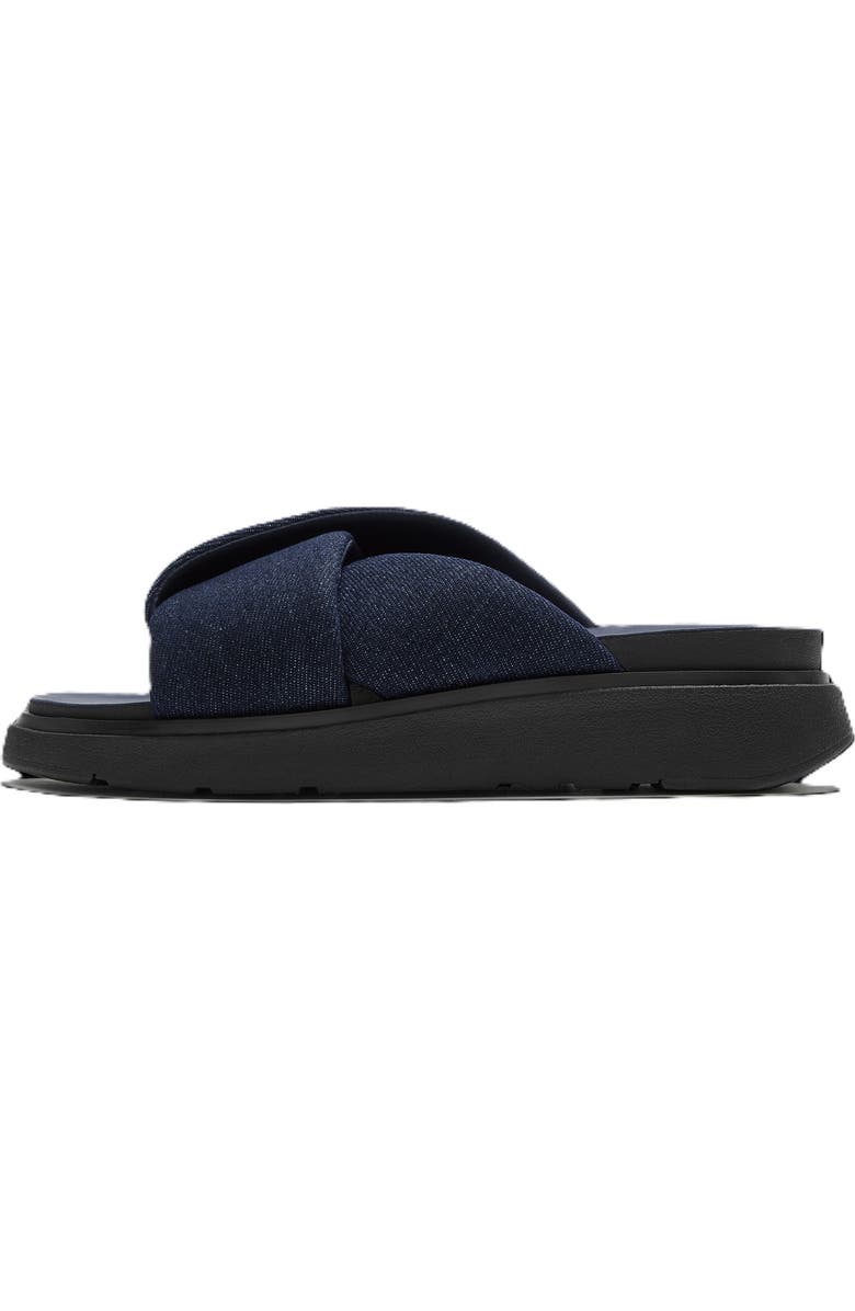 FitFlop Gen FF Folded Denim, Alternate, color, Dark Denim