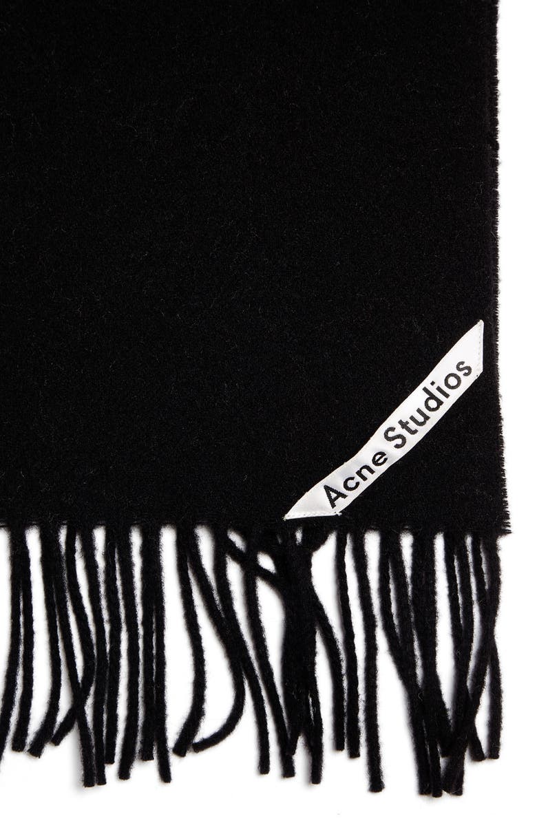 Acne Studios Canada Fringe Scarf, Alternate, color,