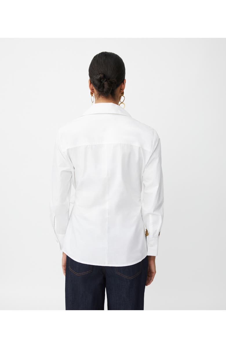 Masai Copenhagen MaIzabele Long Sleeve Side Tie Shirt, Alternate, color, White
