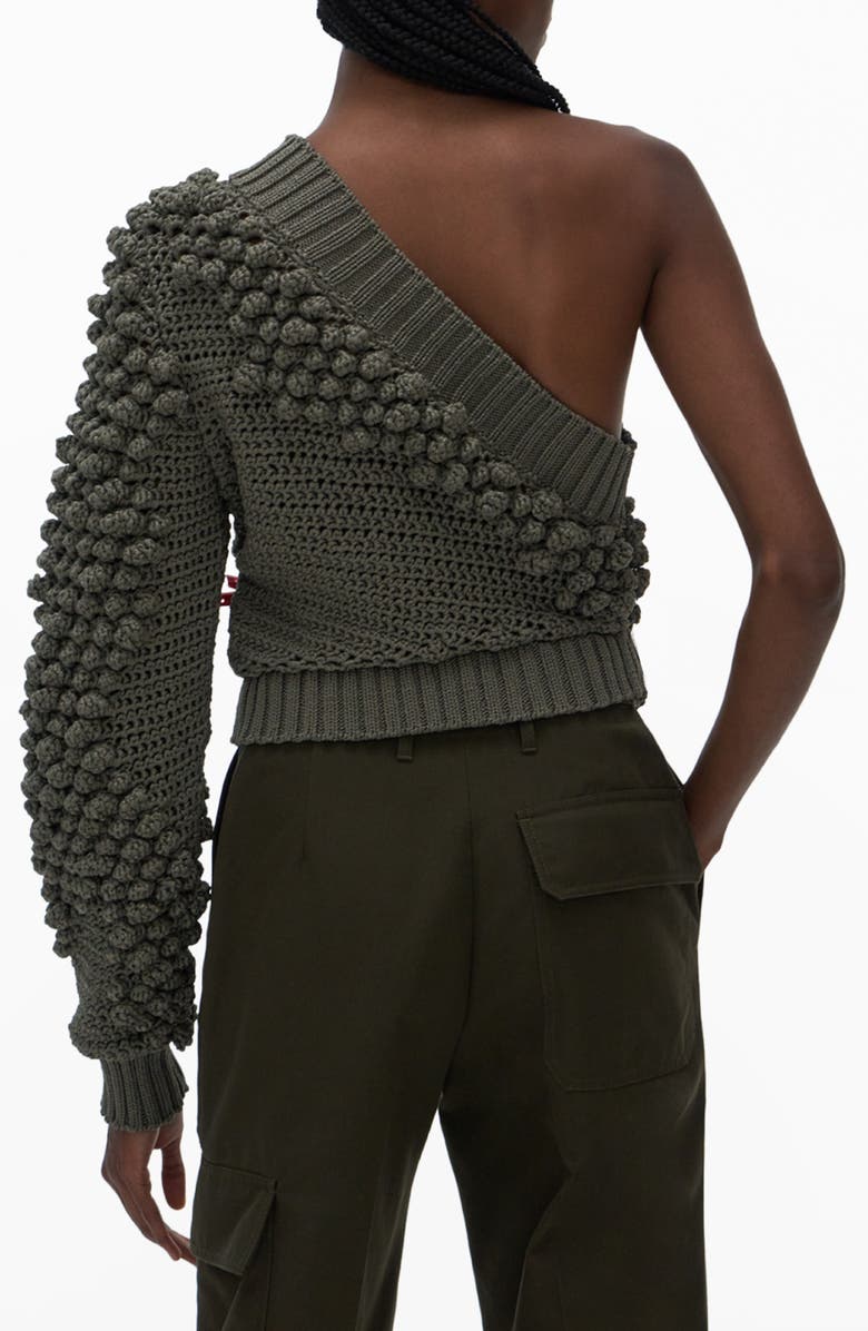Helmut Lang One-Shoulder Sweater, Alternate, color,