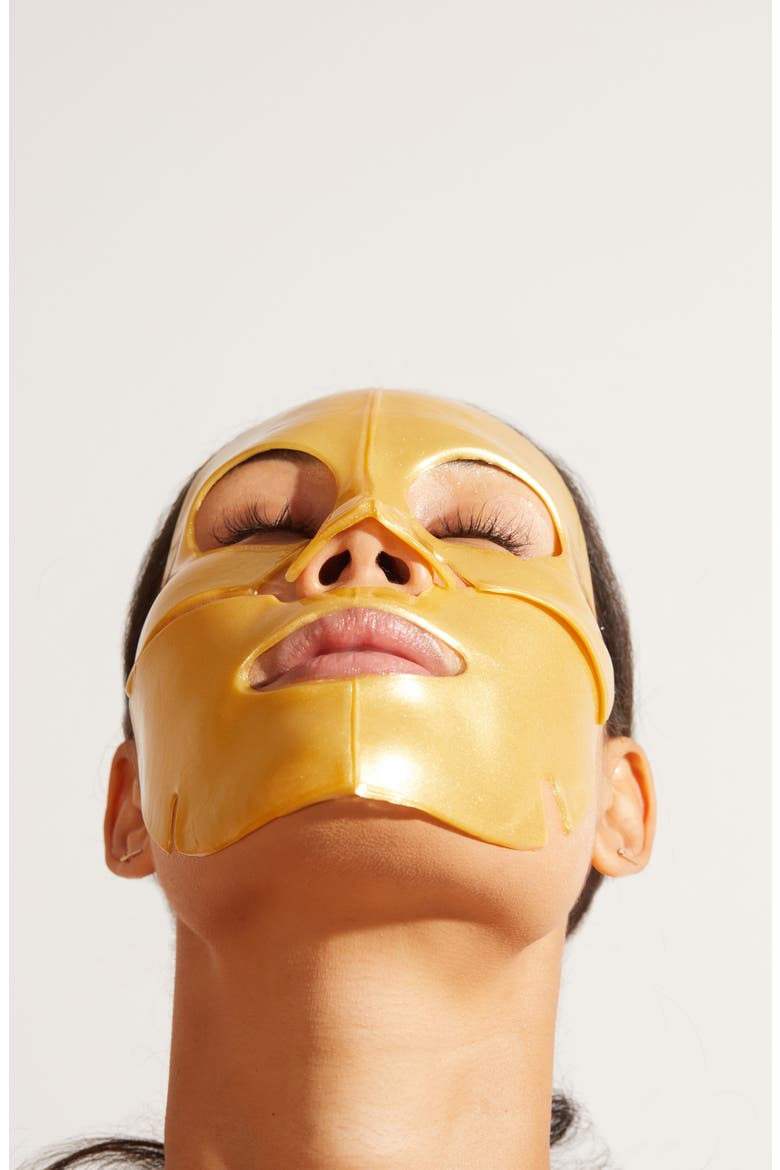Youth Haus Golden Glow Gold Face Mask, Alternate, color, NO COLOR