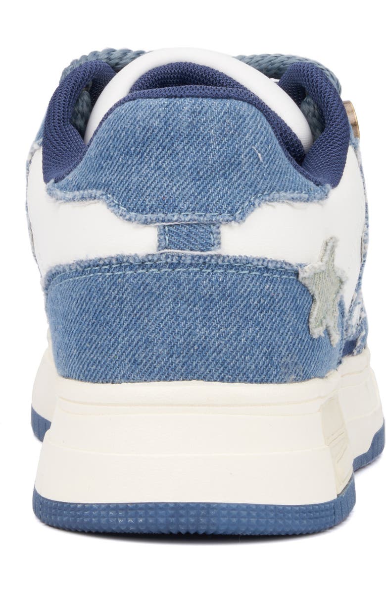 OLIVIA MILLER Stars Chunky Sneaker, Alternate, color, Denim