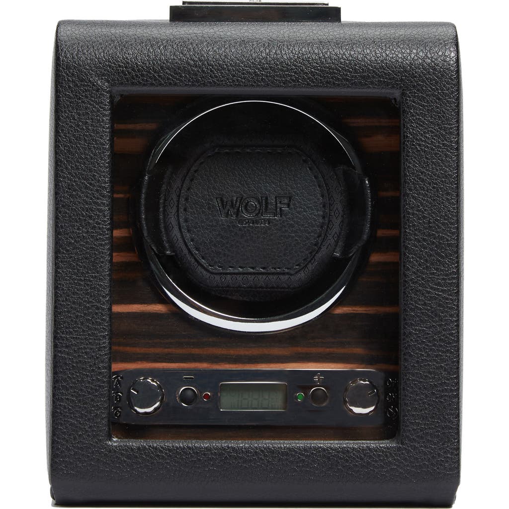 Wolf Roadster Single Watch Winder In Black