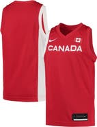 Nike Youth Nike Red Canada Basketball 2020 Summer Olympics Replica Team Jersey