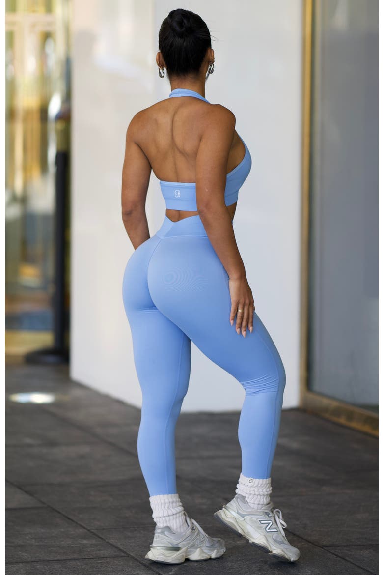 Figure Butt Lift Leggings, Alternate, color, Vista Blue