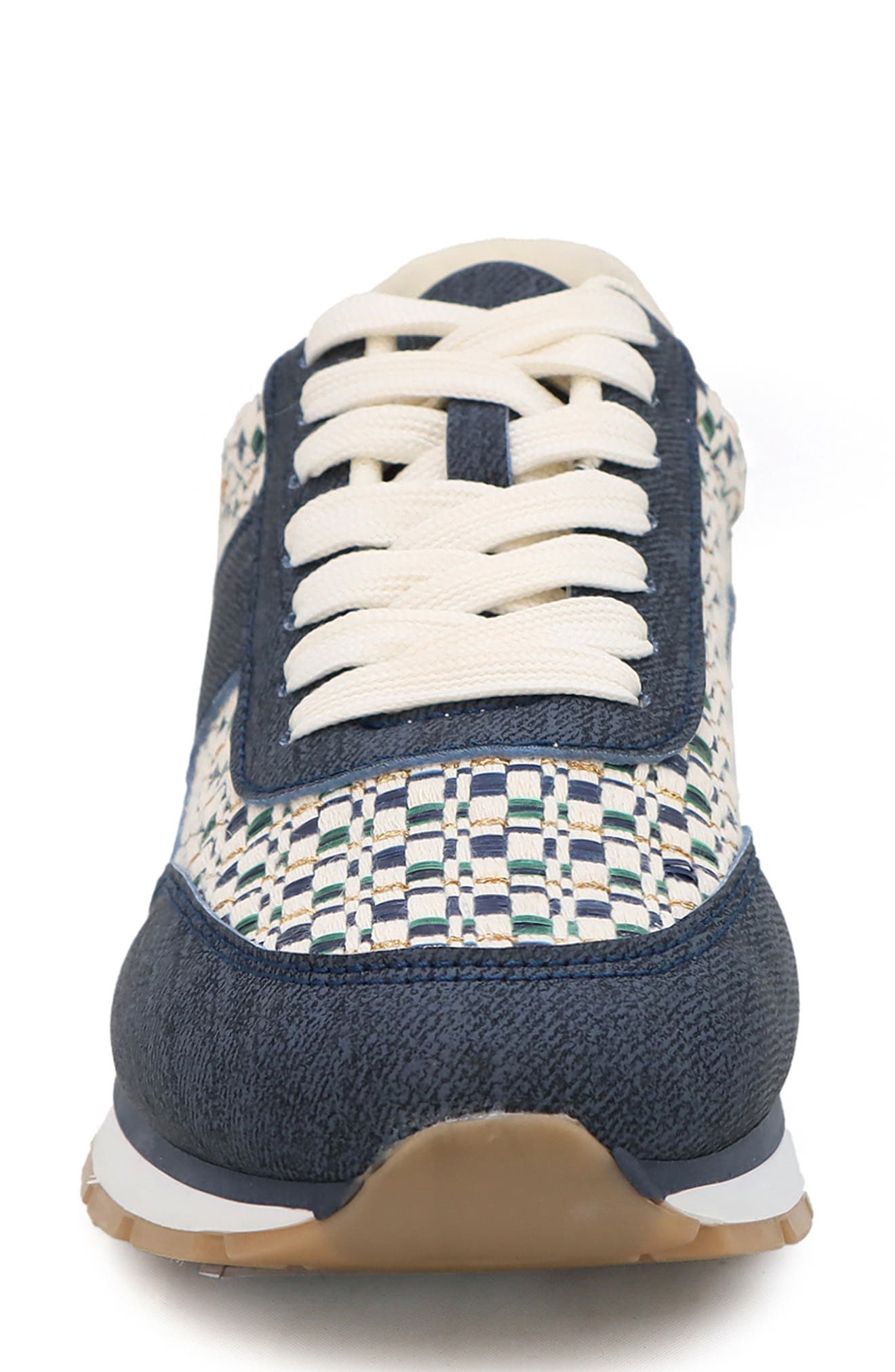 Via Woven Sneaker, Alternate, color, DENIM