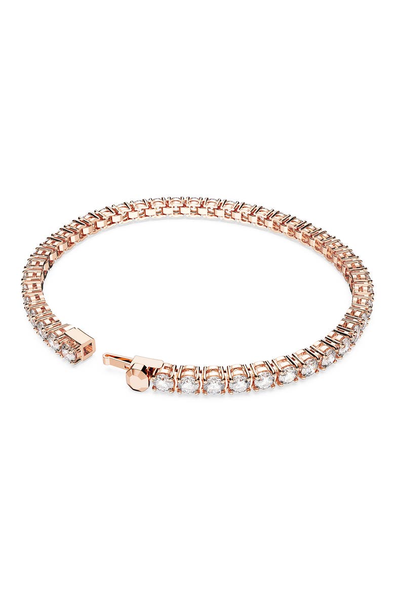 Re Matrix Tennis Bracelet, Alternate, color, ROSE GOLD