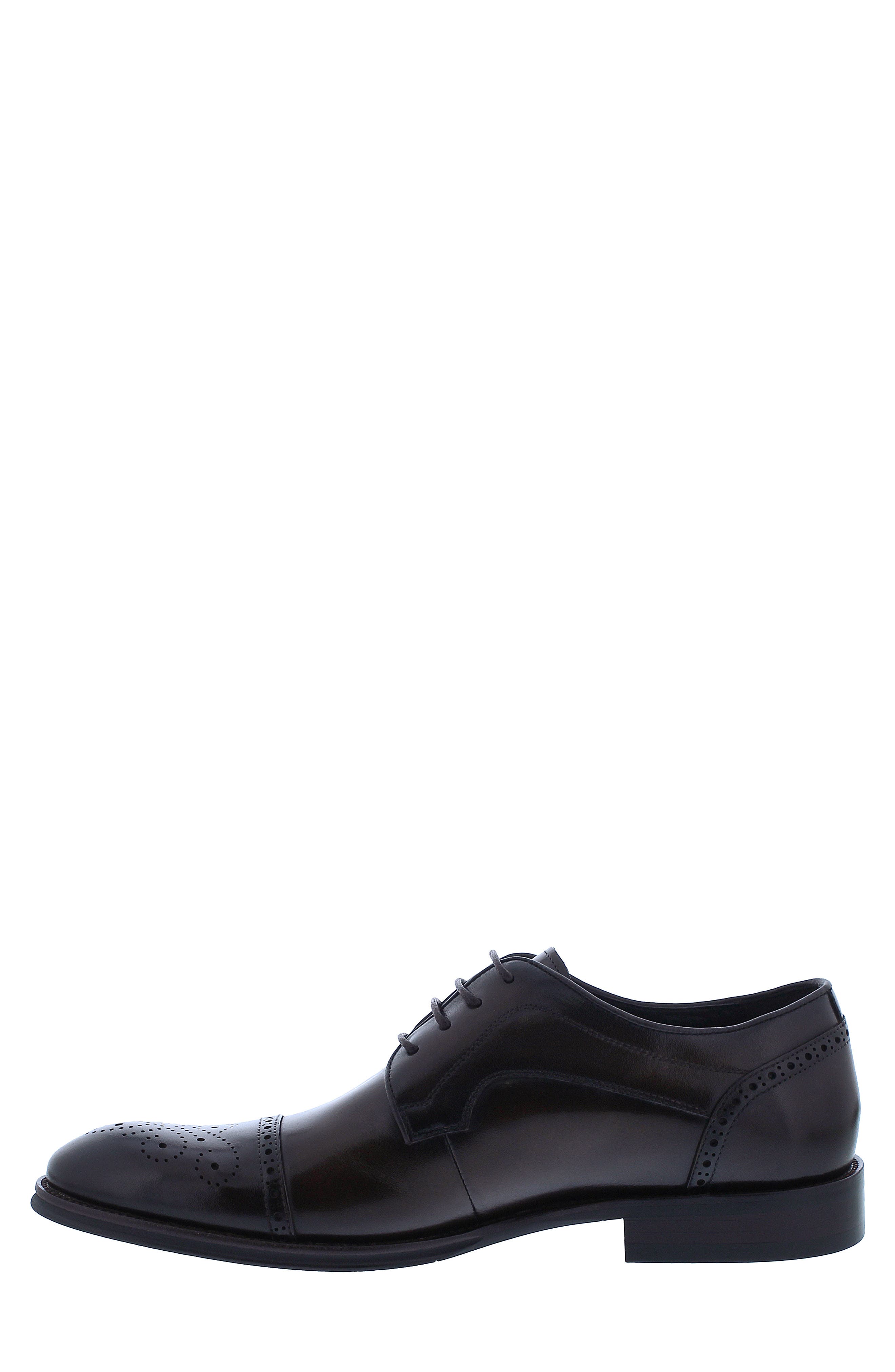 Penny Lane Regent Cap Toe Derby, Alternate, color, Whisky