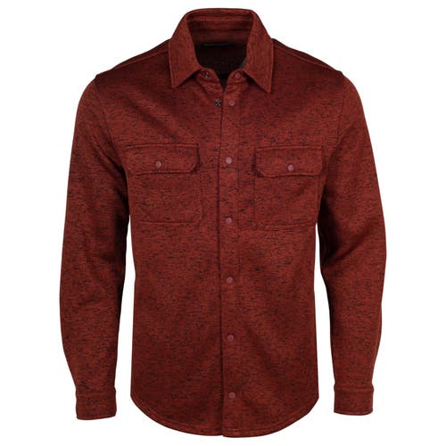 Mountain Khakis Norris Shirtjac In Burgundy