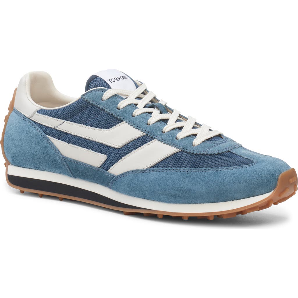 Tom Ford Mick Mixed Media Sneaker