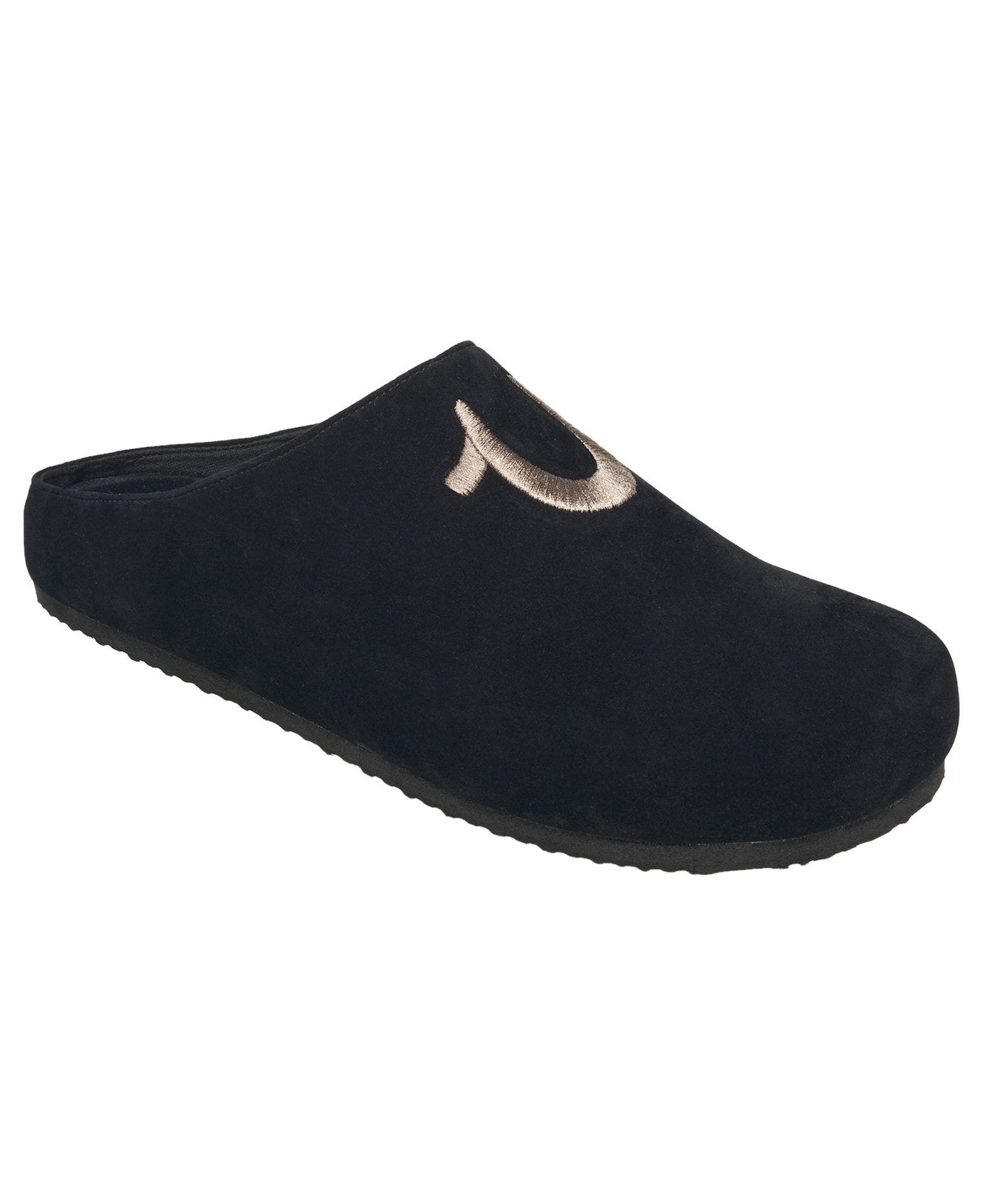 Fetty Horseshoe Logo Clog, Main, color, Black