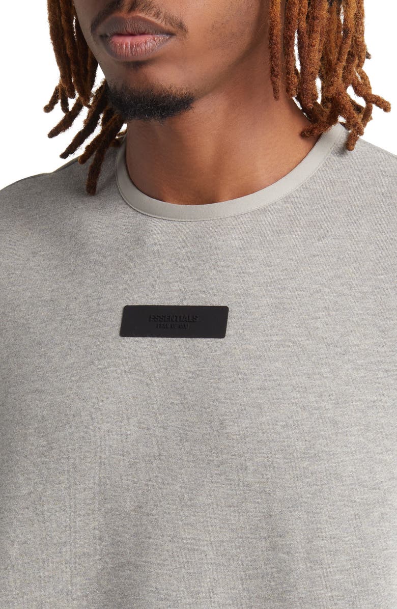 Fear of God Essentials Crewneck Cotton Blend Sweatshirt, Alternate, color, 