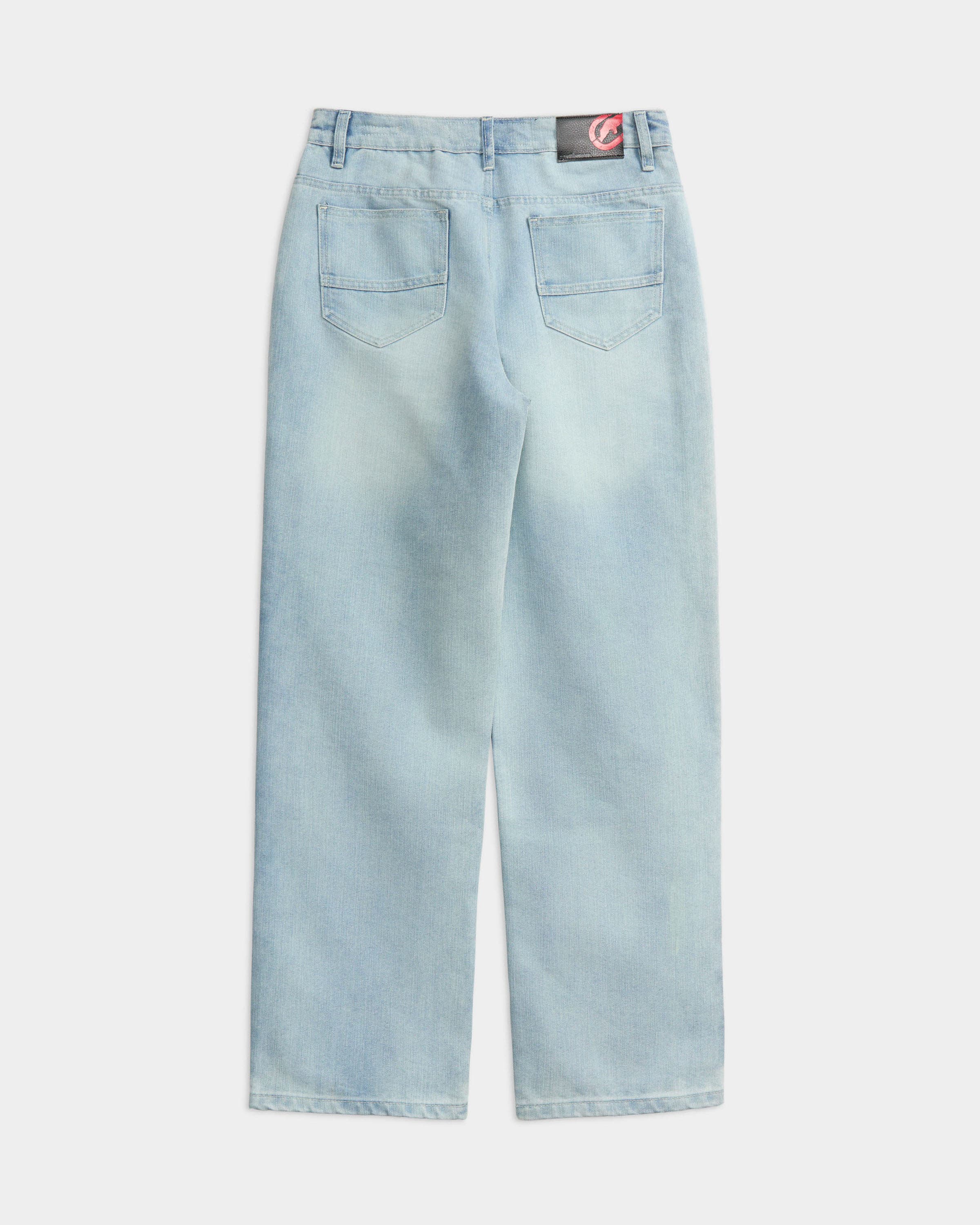 Triple Cargo Wide Denim Pants - image 2