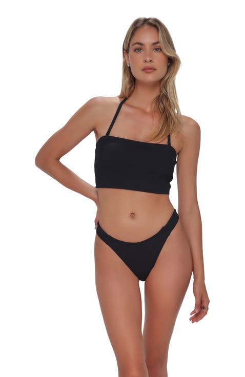 Tate Tab Side Bikini Swim Bottoms