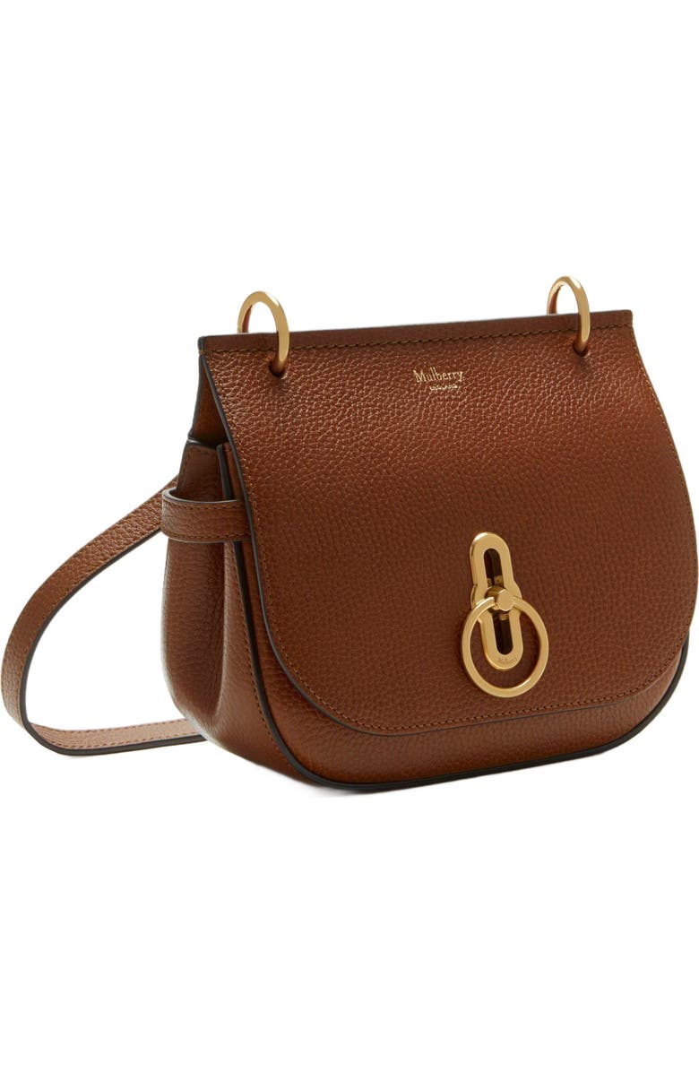 Mulberry Small Amberley Leather Satchel, Alternate, color, Oak