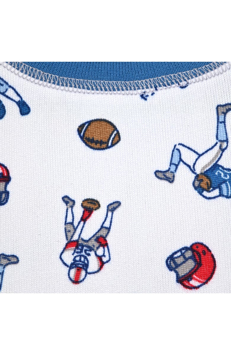 SLEEP ON IT Kids' Supersoft Fitted Two-Piece Pajamas, Alternate, color, White