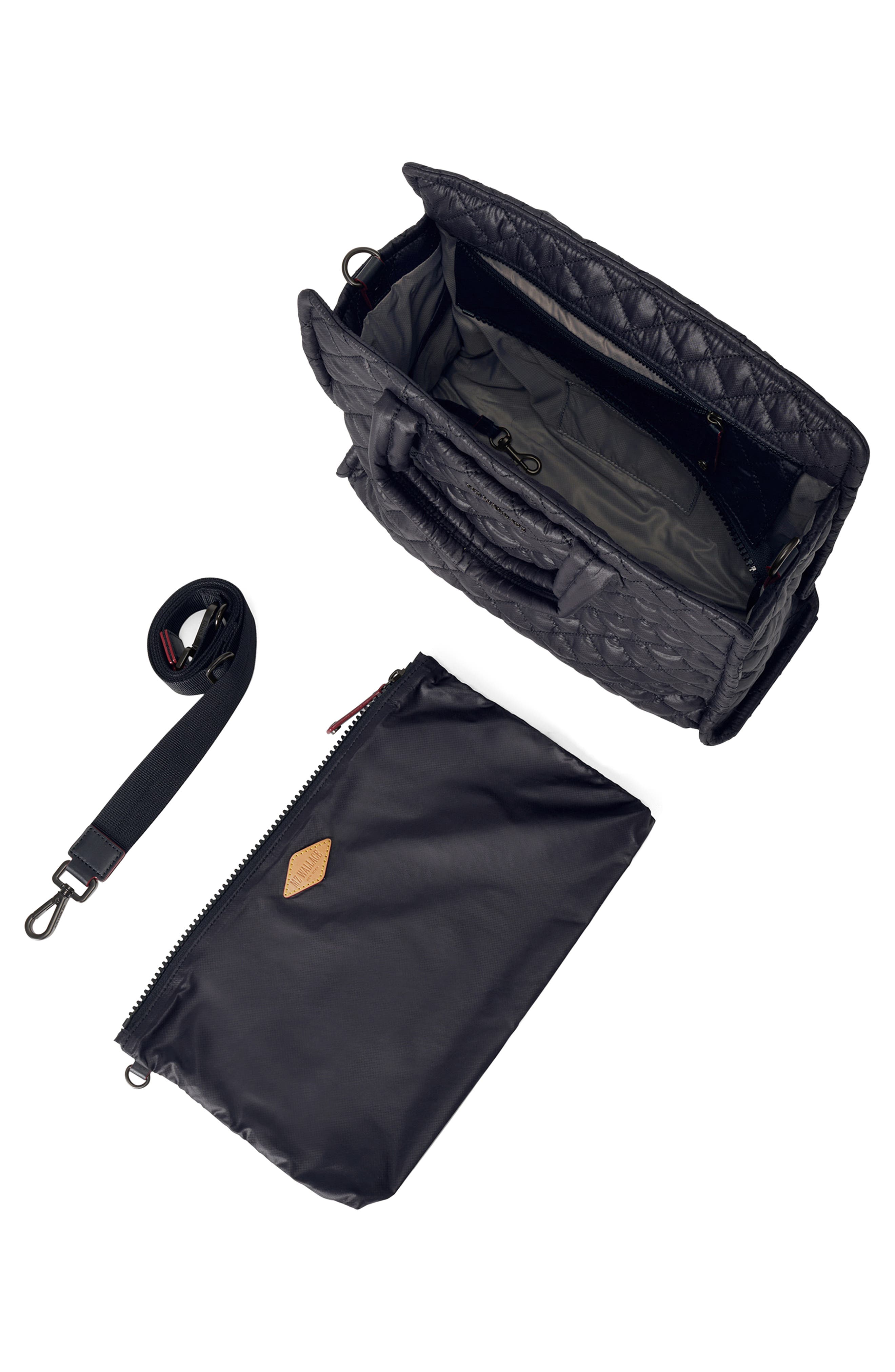 MZ Wallace Medium Diamond Quilted Nylon Box Tote, Alternate, color, 