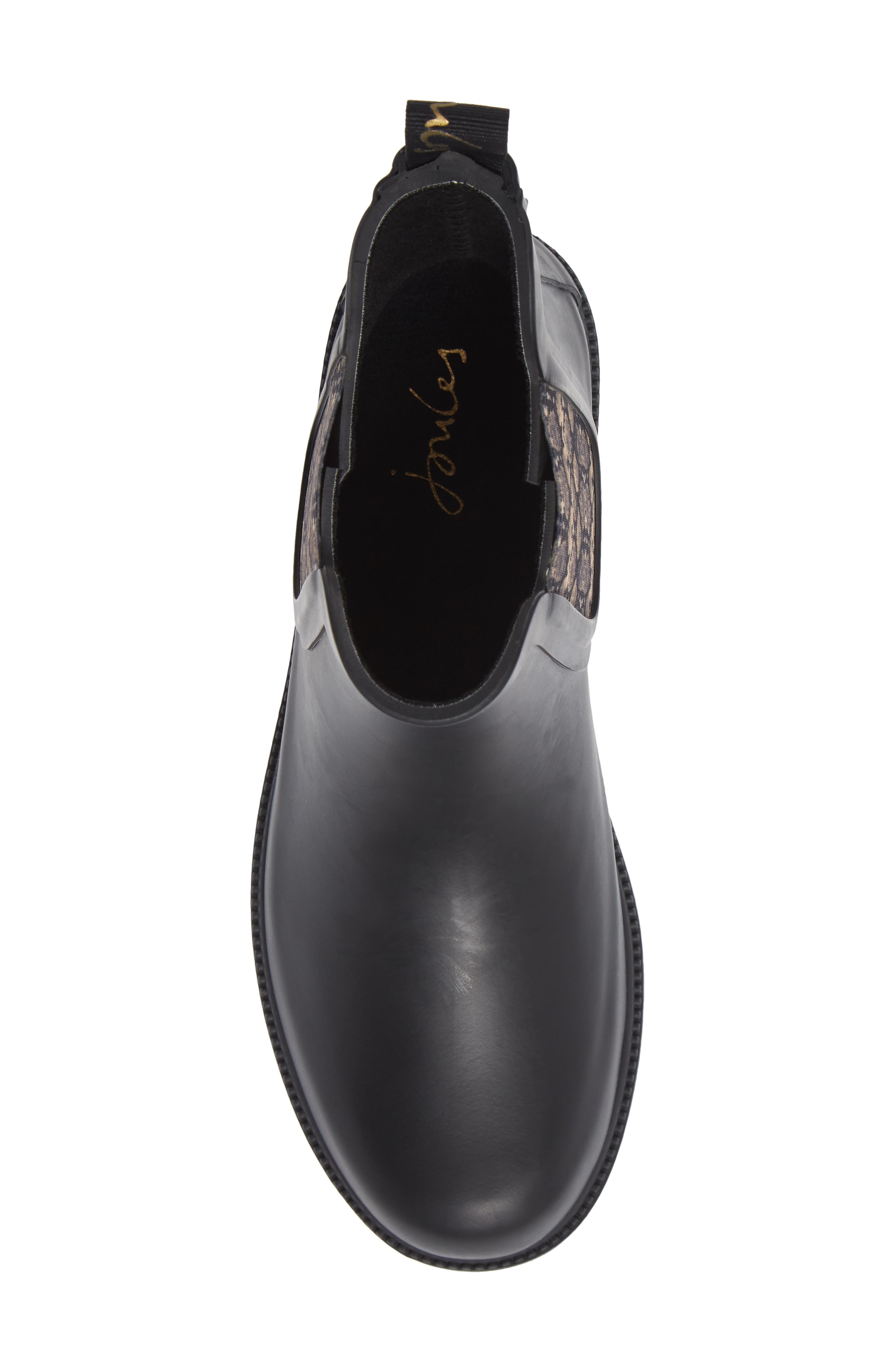 Joules Rutland Waterproof Chelsea Rain Boot, Alternate, color, 