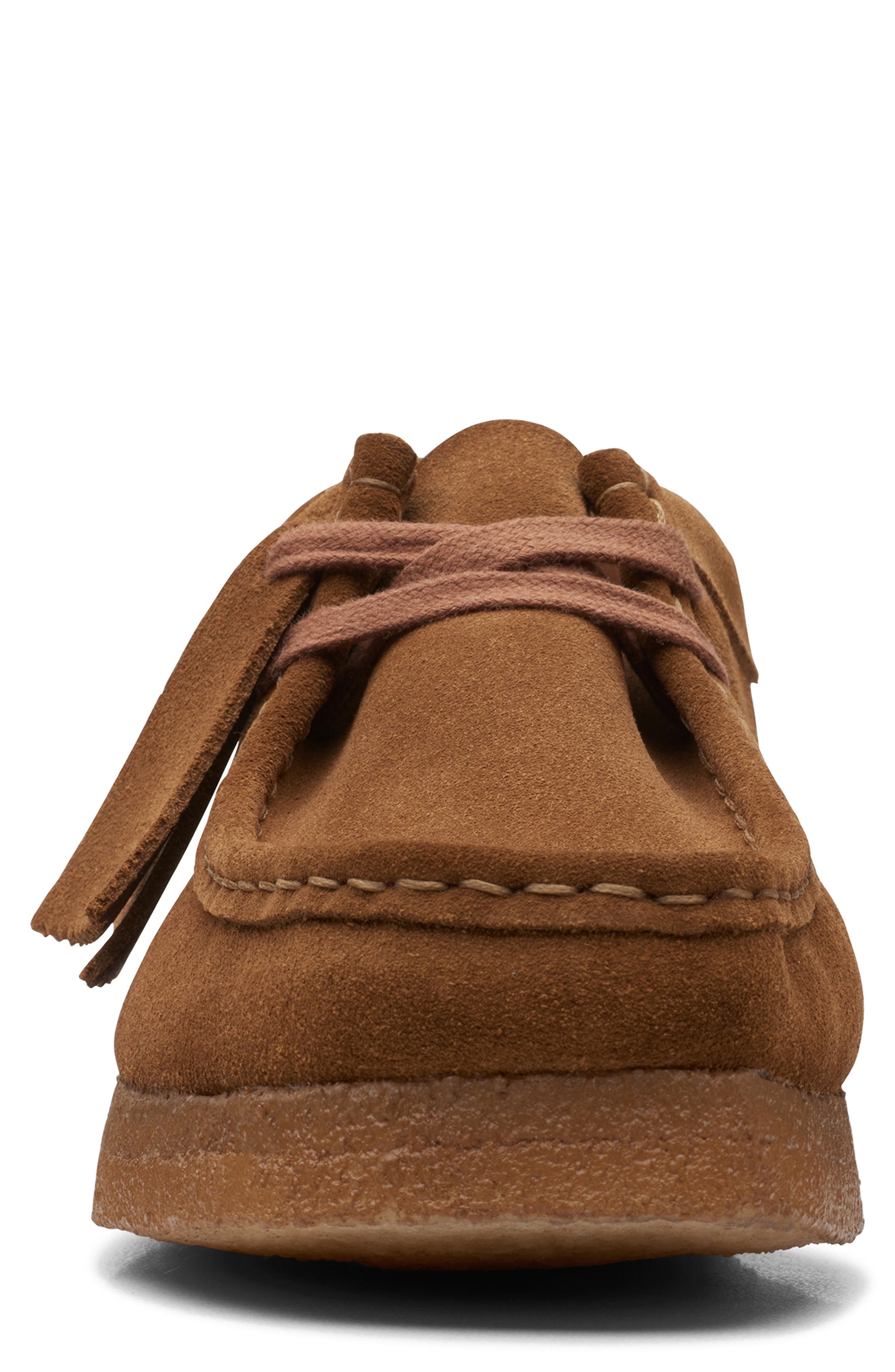 Clarks<sup>®</sup> Originals Un Loop Ave Flat, Alternate, color, Cola Suede