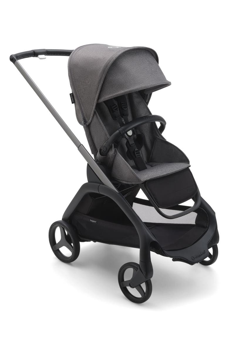 Bugaboo Dragonfly Seat Stroller, Main, color, Graphite/Grey Melange
