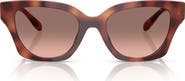 COACH 53mm Gradient Butterfly Sunglasses