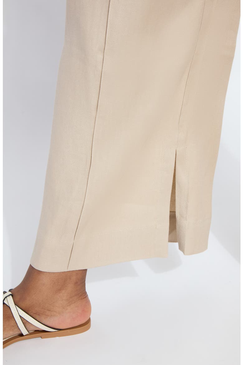 Nixie Linen Blend Wide Leg Pants, Alternate, color, LINEN