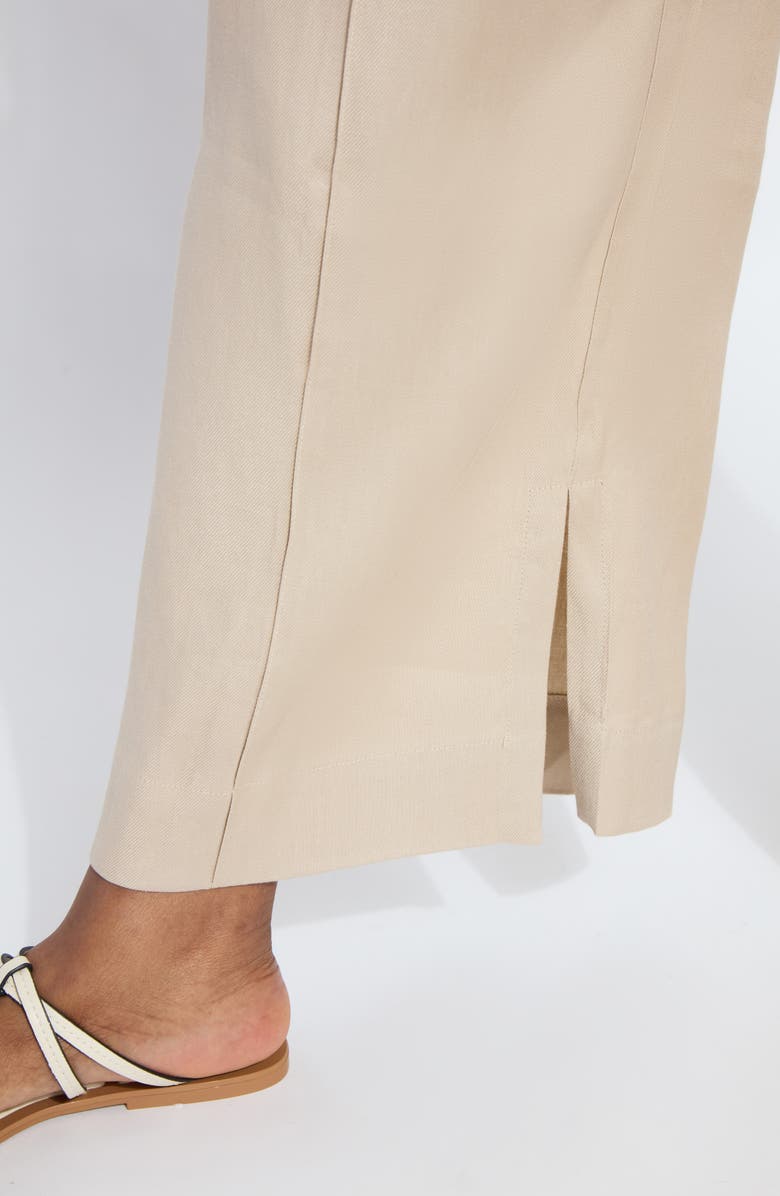 Lysse Nixie Linen Blend Wide Leg Pants, Alternate, color, Linen
