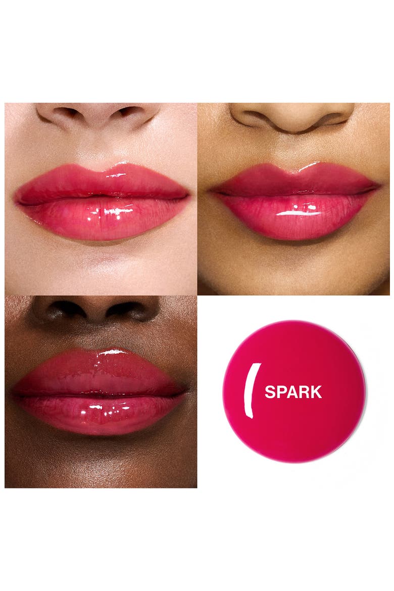 Halo Plump + Glow Lip Gloss, Alternate, color, SPARK