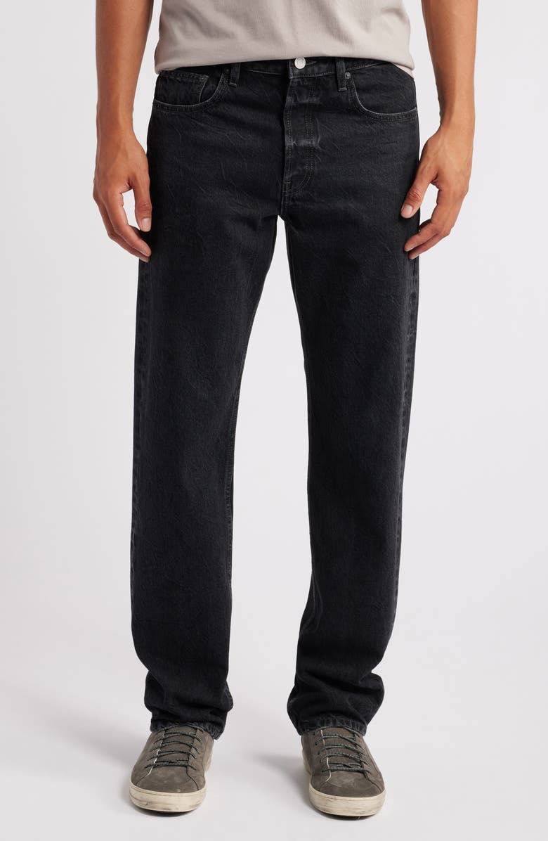 FRAME The Straight Leg Jeans, Main, color, Meteorite