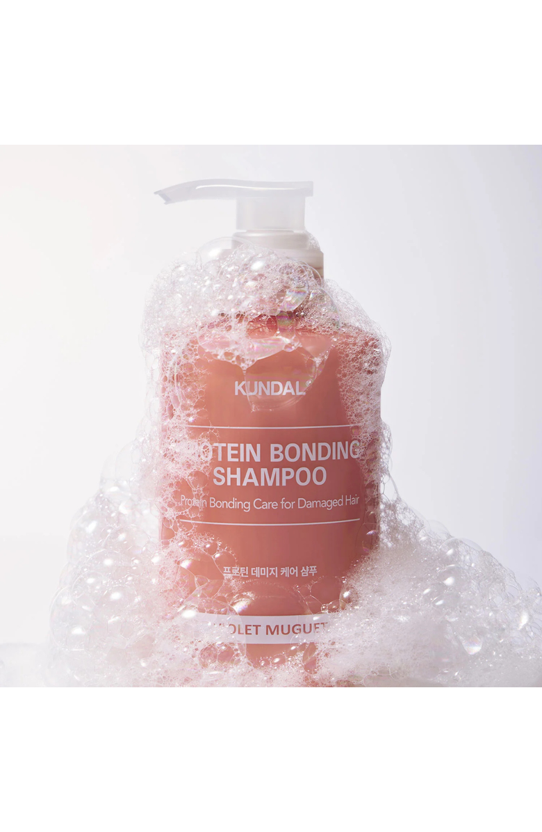 KUNDAL Protein Bonding Care Shampoo - Violet Muguet, Alternate, color, Pink