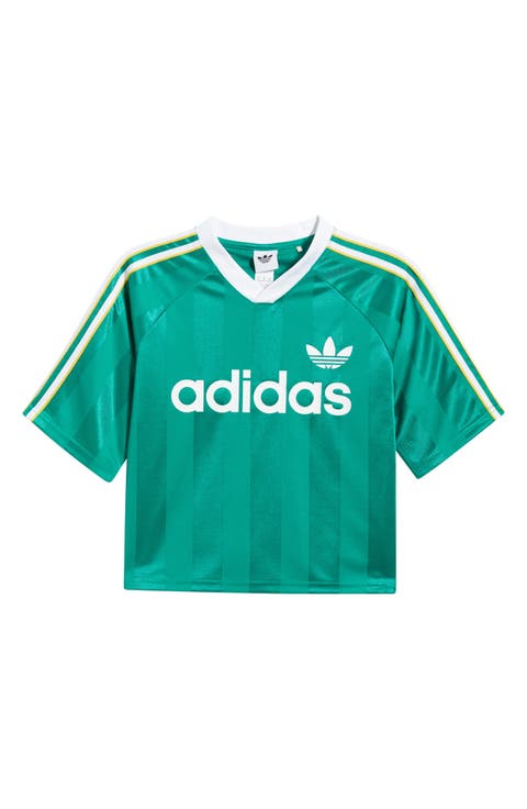 Kids' Archive Recycled Polyester Crop Jersey (Big Kid)