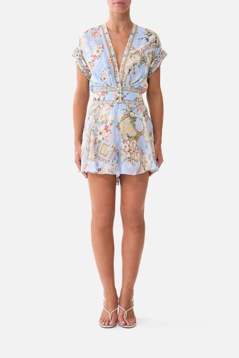Button Waist Playsuit