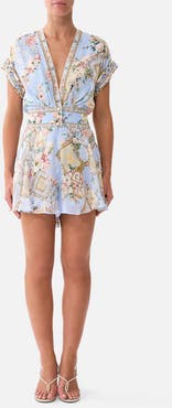 Camilla Button Waist Playsuit