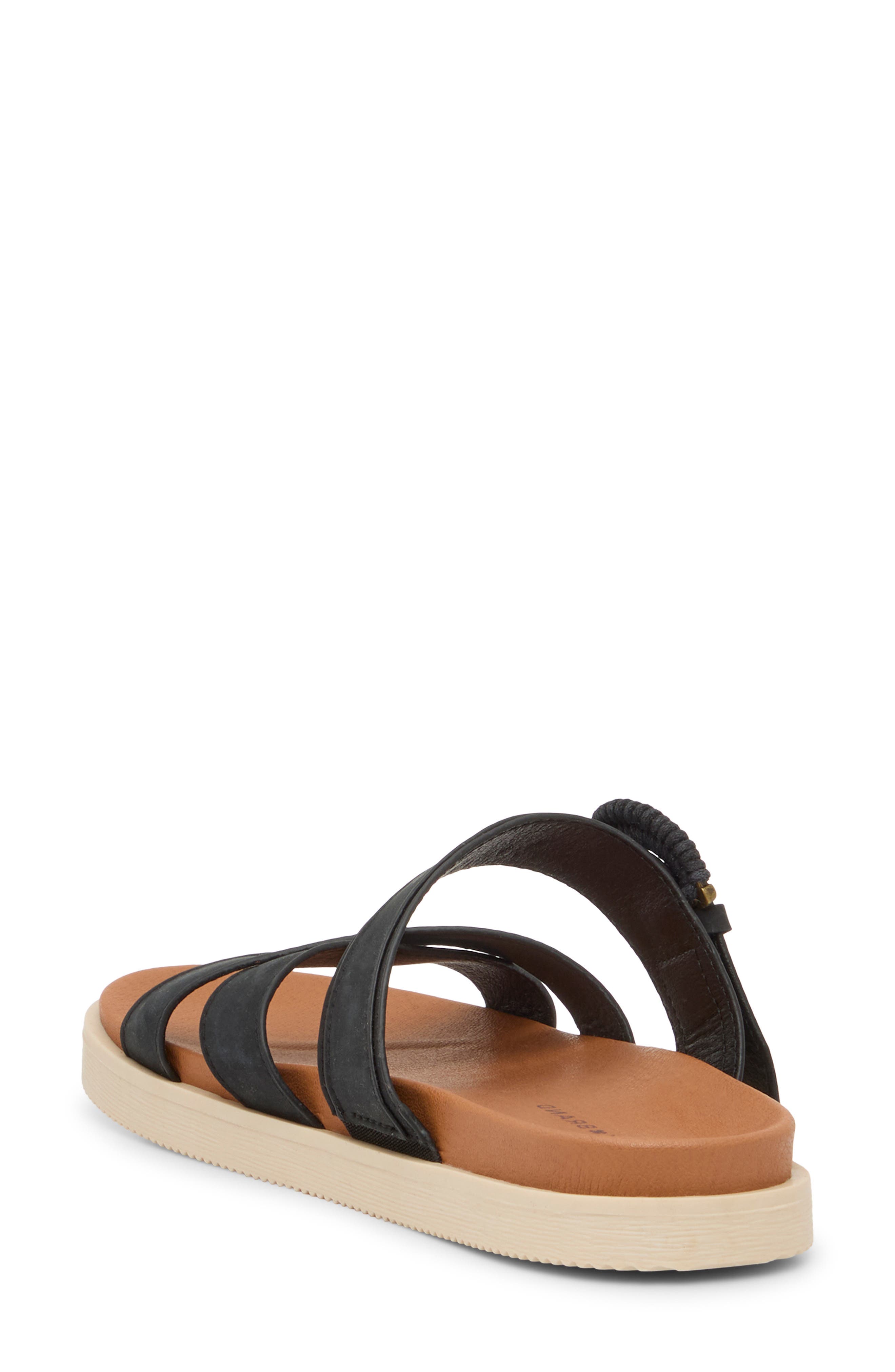 Lucky Brand Morissa Leather Slide Sandal, Alternate, color, 