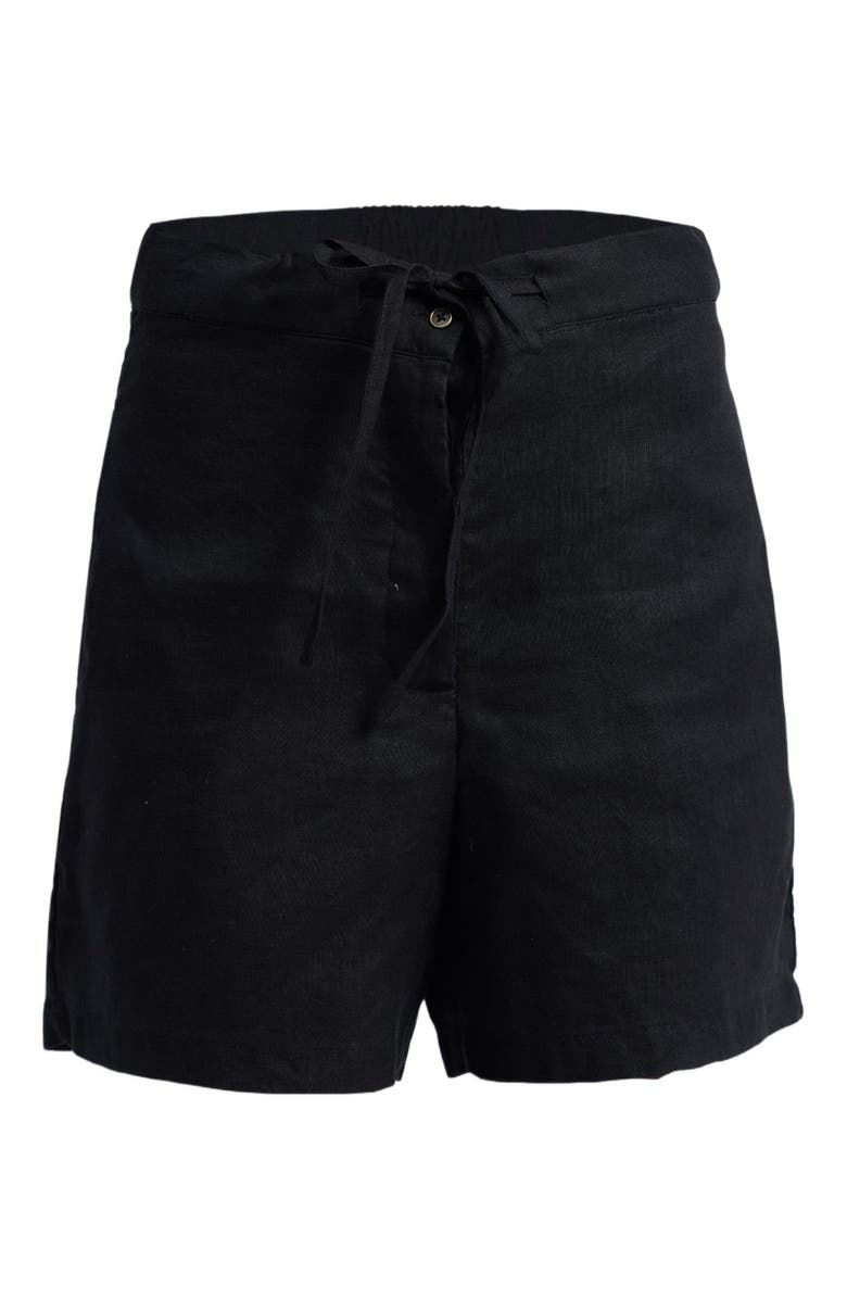 Reistor Hemp Shorts in Black, Alternate, color, Black