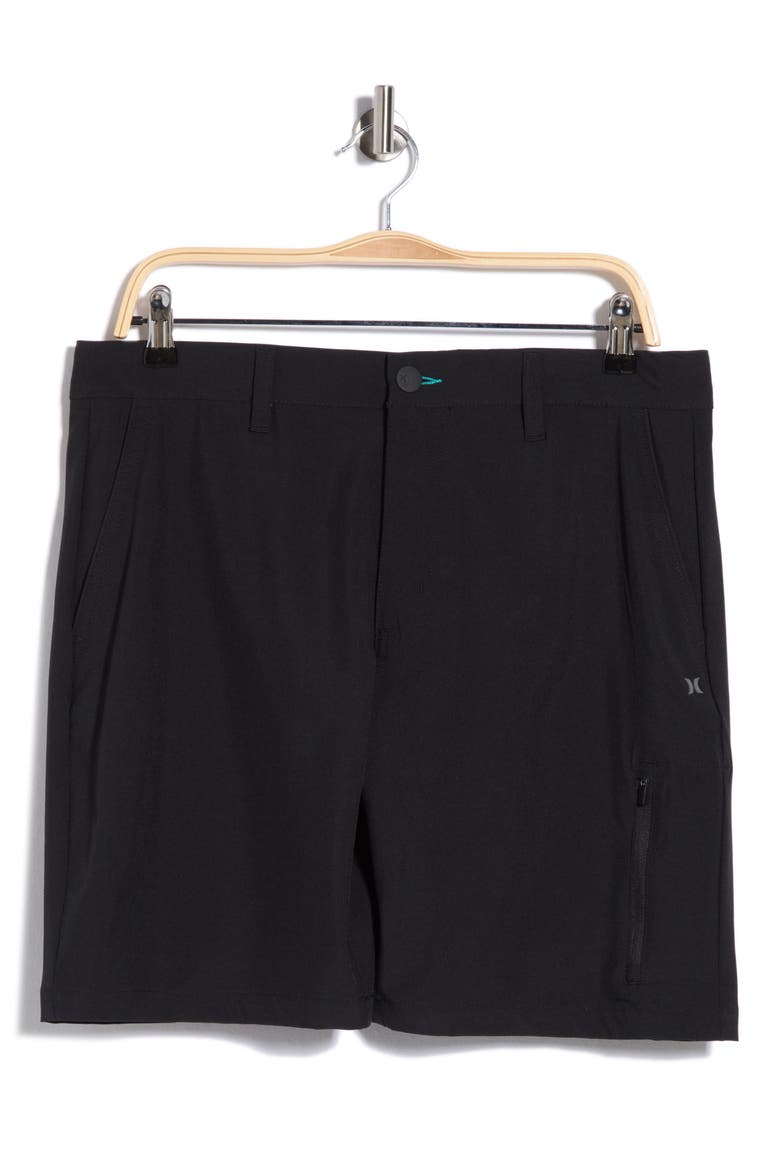 Roam Walking Shorts, Alternate, color, BLACK