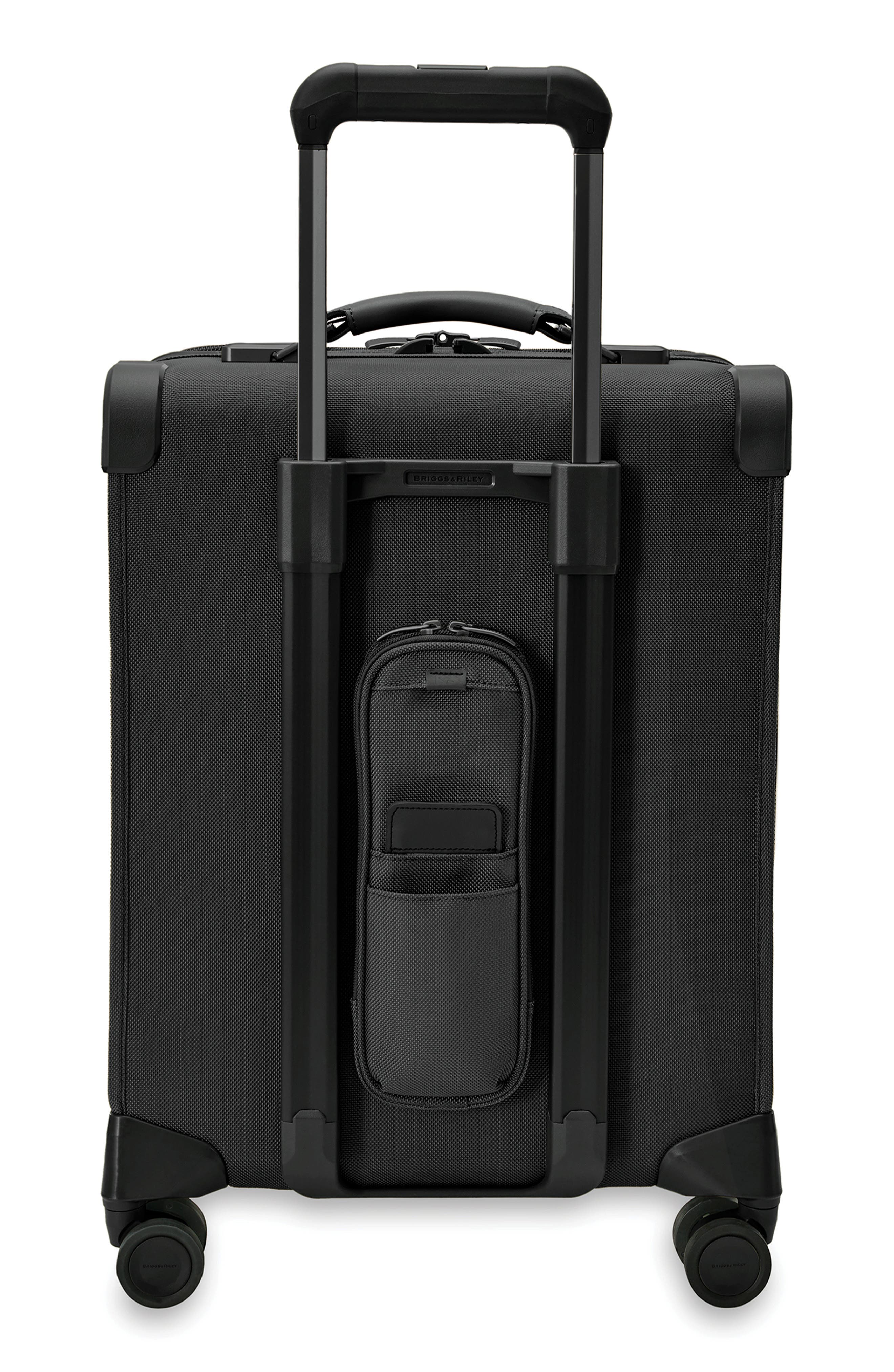 Briggs & Riley Baseline Global Spinner Carry-On, Alternate, color, Black
