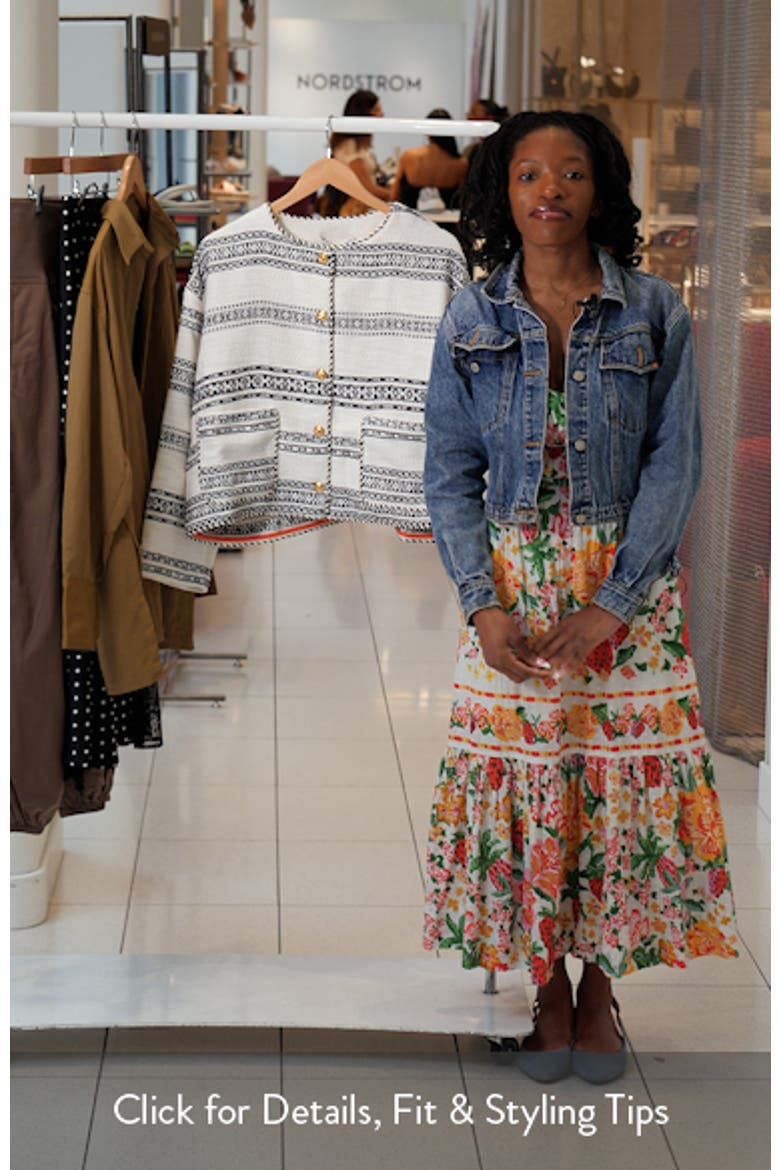 Stripe Tweed Cardigan video