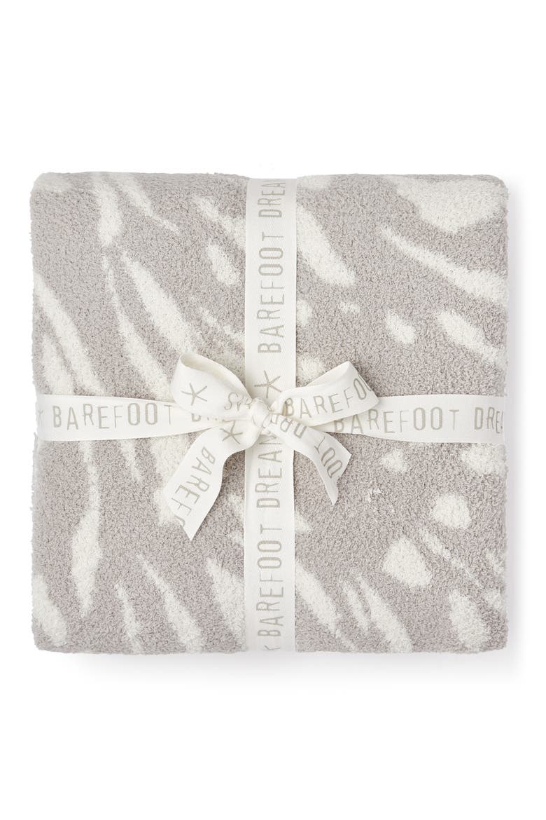 CozyChic© Star Animal Throw Blanket, Main, color, CREAM-SANDSTONE