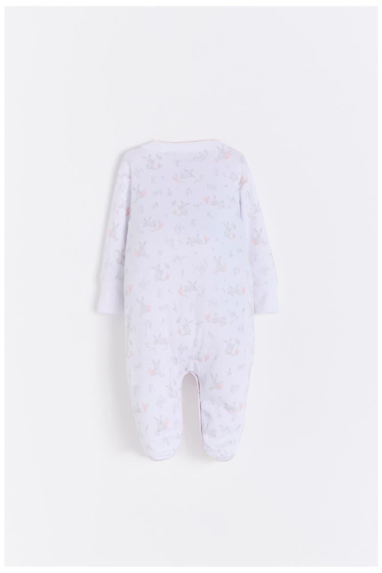 Toby Bunny One Piece For Girls, Alternate, color, Pink